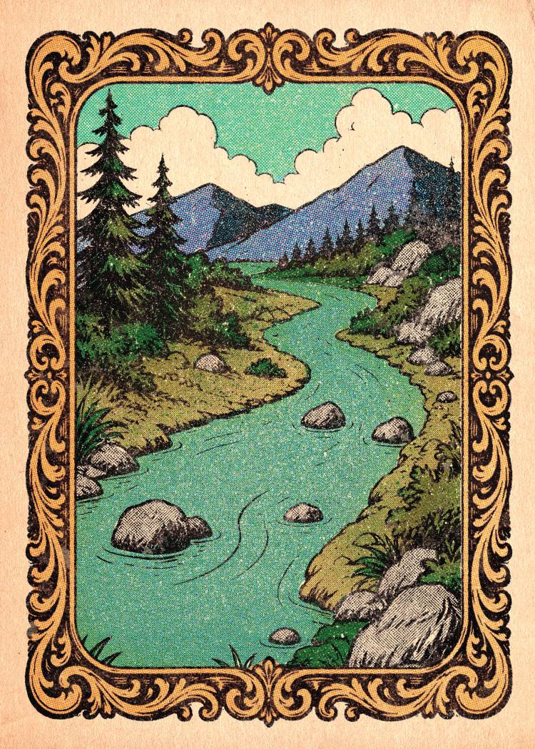 River card back